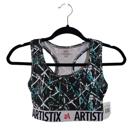 Artistix Running Fitness Athletic Bra Size Large - Picture 2 of 7